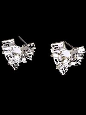 “Trash Heap” Newspaper Clippings Pile Abstract Art Unique Grunge Punk Metal Stud